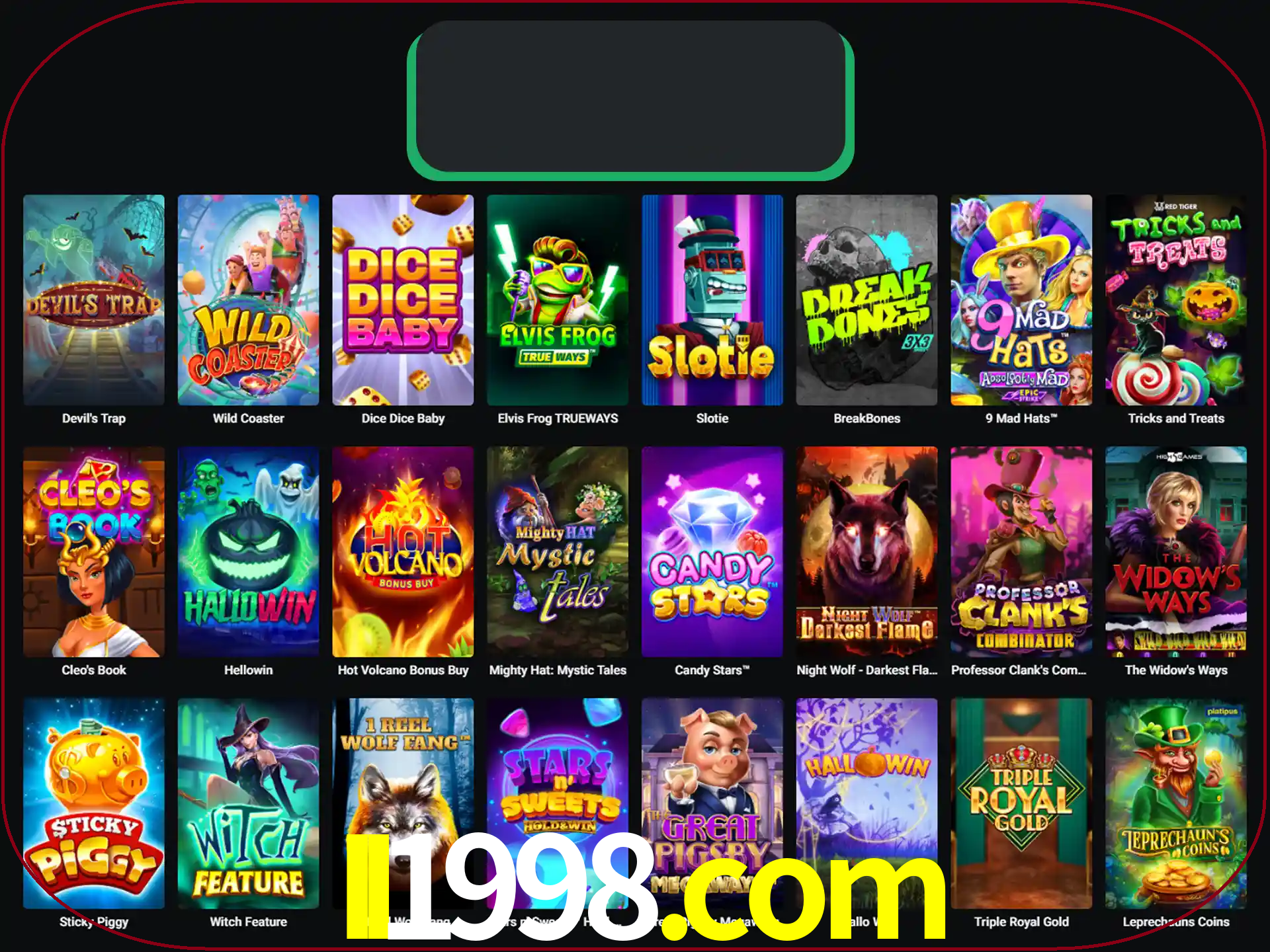 Procure por seus amados jogos de slot.