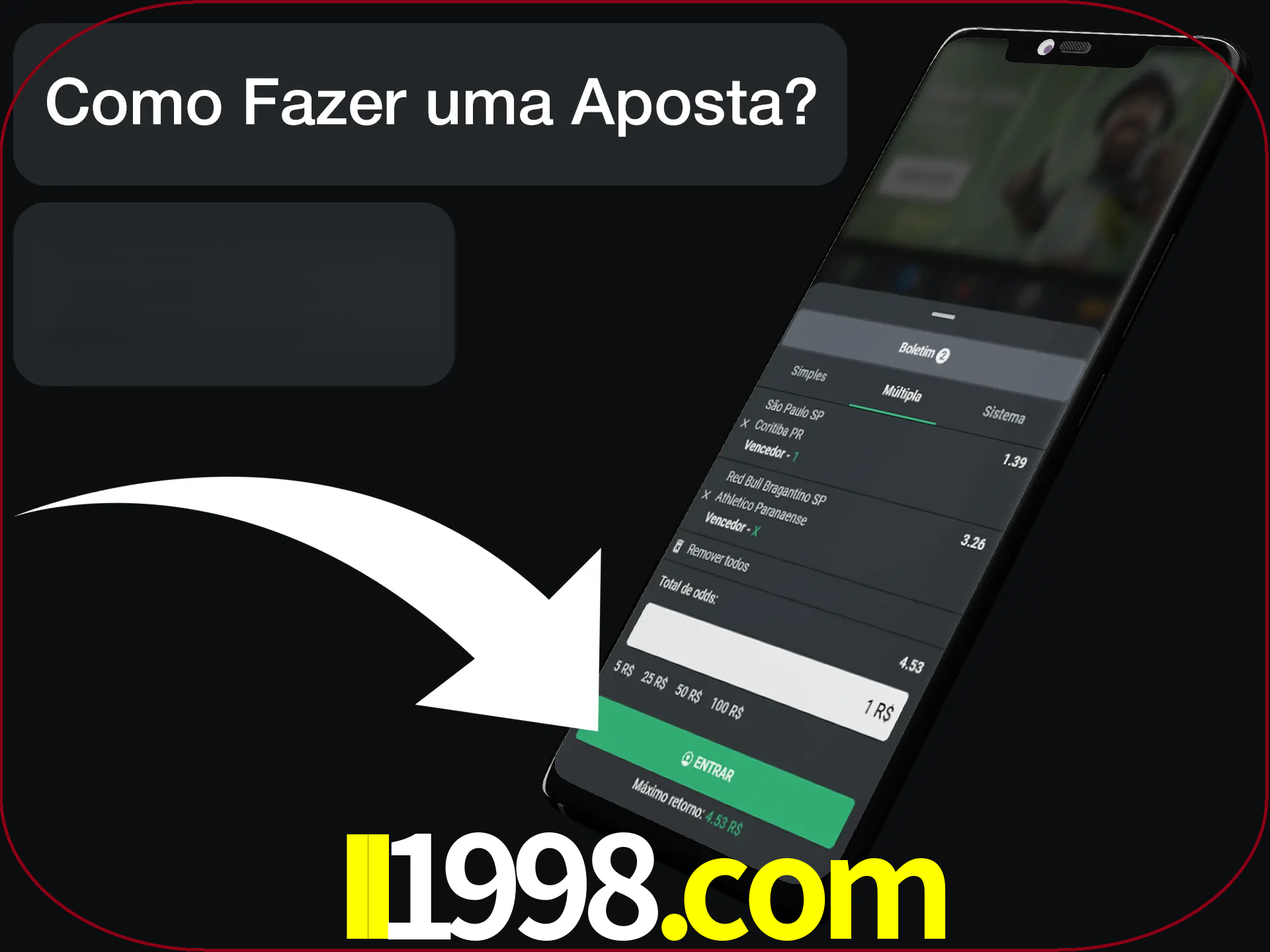 Preencha sua aposta e aguarde o resultado.